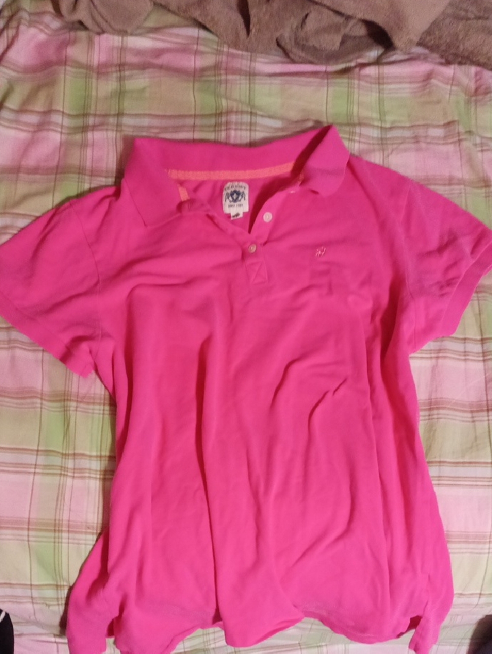 Old Navy Hot Pink Polo Shirt